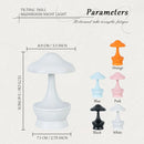 Axyaa Mushroom RGB LED Table Lamp Dimming Night Light