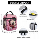 Axyaa Mickey Mouse Insulated Lunch Bag - Portable Thermal Food Container