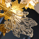 Axyaa Maple Leaf Pendant Light for Modern Minimalist Living Room