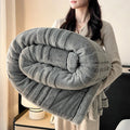 Axyaa Coral Fleece Blanket: Soft, Plush, All-Season Bed Throw for Home & Office