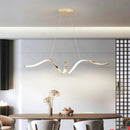 Axyaa Aluminum Pendant Light: Modern Minimalist Creative Lighting for Dining Area