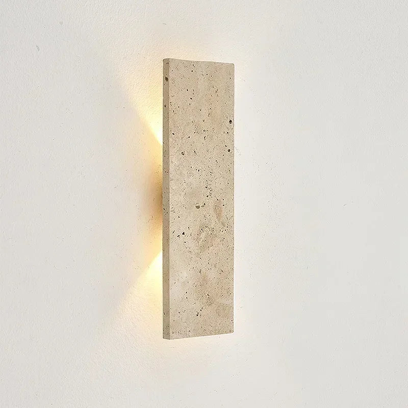 Axyaa 18W LED Natural Stone Wall Lights for Outdoor Waterproof Lighting
