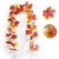 Axyaa Gold Maple Leaf Garland - Autumn Harvest Home Decor
