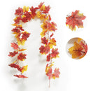 Axyaa Gold Maple Leaf Garland - Autumn Harvest Home Decor