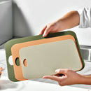 Axyaa Square Chopping Board - Non Slip, Easy Clean Vegetable & Fruit Chopper