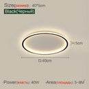 Axyaa Ultra Thin LED Ceiling Light: Modern Rectangular Living Room Lighting Fixtures