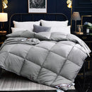 Axyaa Winter Goose Down Quilted Blanket for King and Twin Size