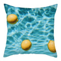 Axyaa Citrus Fruit Print Pillow Cover 45x45cm - Home Sofa Decor