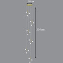 Axyaa Modern LED Ring Pendant Light Chandelier for Living and Dining Room