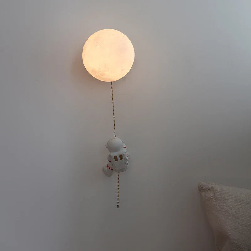 Axyaa Nordic LED Wall Lamp: Modern Kids Room Decor & Stair Light