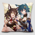 Axyaa Honkai Star Rail Pillowcase - Cosplay Cartoon Print Cushion Cover