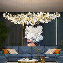 Axyaa Ginkgo LED Chandeliers: Elegant Living Room Pendant Lights