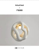 Axyaa LED Restaurant Chandelier - Nordic Handmade Japan Style Pendant Light for Kitchen Island