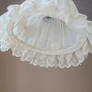 Axyaa Princess Fabric Table Lamps - LED Stand Lights for Living Room Bedroom.