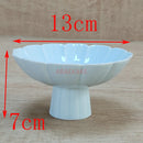 Axyaa Ceramic Tea and Fruit Plate Set, Hotel Pastry Small Plates