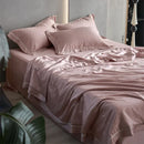 Axyaa 100% Lyocell Jacquard Summer Blanket Set - Premium Cooling Comforter