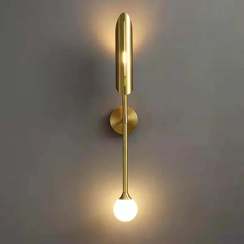 Axyaa Nordic Double Head Wall Lamps for Living Room, Restaurant, Hotel Aisle