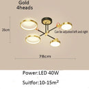 Axyaa Minimalist LED Ceiling Light for Living Room Bedroom Decor