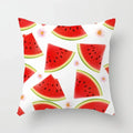 Axyaa Cartoon Watermelon Banana Print Seat Cushion Cover