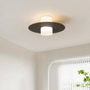 Axyaa Modern Chandelier Ceiling Light for Living Room, Kitchen, Bedroom - Black/White