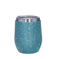 Axyaa Shiny Diamond Stainless Steel Tumbler Thermal Coffee Mug Drinkware