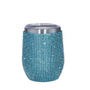 Axyaa Shiny Diamond Stainless Steel Tumbler Thermal Coffee Mug Drinkware