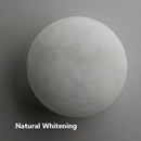 Axyaa Marble Copper Wall Lamp Round Modern Luxury LED Light