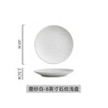Axyaa Western Dining Dish Set for Steak, Salad, Dessert - Luxury Tableware for Home and Camping