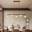 Axyaa Vintage Style LED Chandelier for Living Room, Bedroom, and Study Room