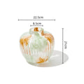 Axyaa Clear Glass Irregular Pattern Vase for Home Decor and Flower Arrangement