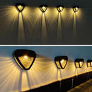 Axyaa Solar Step Lights: Outdoor Staircase LED Night Lamp, IP65 Waterproof Landscape Lighting