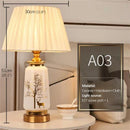 Axyaa Modern Ceramic Deer Table Lamp: LED Nordic Style for Home Living Room Bedroom.