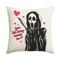 Axyaa Halloween Skull Pumpkin Head Cartoon Pillow Horror Ghosts Trick or Treat