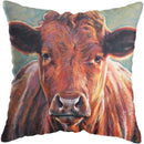 Axyaa Highland Cat Cow Yak Animal Pillowcase for Stylish Home Decor