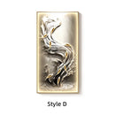 Axyaa Crystal Porcelain Dimming Mural Light for Living Room Wall Decoration