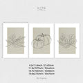 Vintage Pumpkin Print Set by Axyaa - Autumn Wall Art Trio