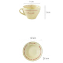 Axyaa Ceramic Coffee Cup Set Tea Cup Afternoon Drinkware Gift