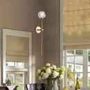 Axya Crystal LED Wall Lamp: Modern Bedroom Living Room Decor Sconce Lighting