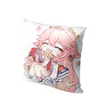 Axyaa Cartoon Anime Decor Pillowcase for Dormitory Sofa Bedside - Two Direction Throw Pillow Case
