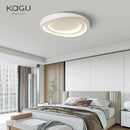 Axyaa Modern LED Ceiling Light Minimalist Black White Chandeliers