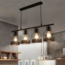 Axyaa Retro Loft Chandelier Industrial Style Pendant Lamp for Living Room