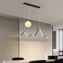 Axyaa Modern LED Pendant Chandelier for Dining Room, Kitchen, Bar - Designer Line Lighting