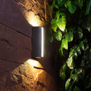 Axyaa Outdoor LED Wall Lamp: Waterproof Aluminum Garden Sconce Light Fixtures