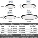 Axyaa 20" LED Ceiling Light App Remote Control Dimmable Home Light