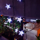 Axyaa Star Fairy Lights Garland: Battery Operated Twinkle String Light for Wedding & Christmas