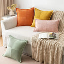 Axyaa Velvet Cushion Cover 45x45cm for Living Room, Sofa, Car - Nordic Home Decor