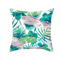 Axyaa Tropical Plant Pillowcase 45*45cm Decor for Home Office Car