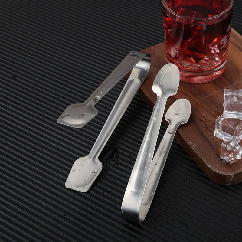 Axyaa Stainless Steel Mini Buffet Tongs for Home Kitchen