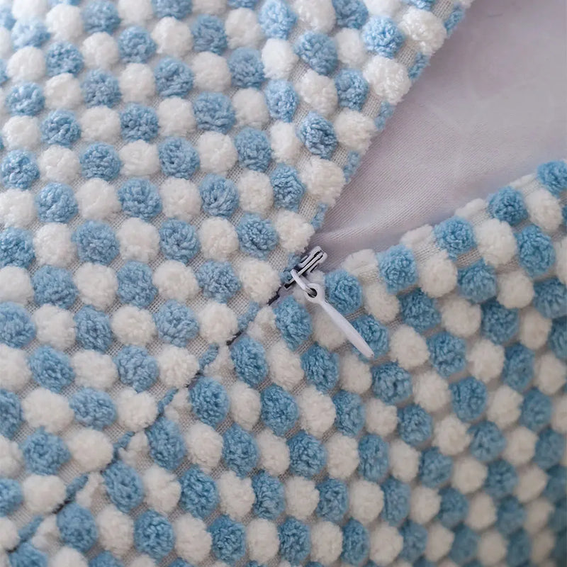 Axyaa Corduroy Cushion Cover for Sofa, Plain Decorative Pillowcase for Living Room