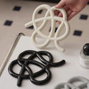 Axyaa Ceramic Tableware Mat Set for Dining Table and Kitchen Protection